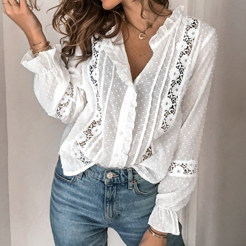 Blusa Crochê Bárbara